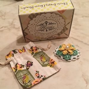 NIB Plunder Lorna metal antique pendant 2x2.5